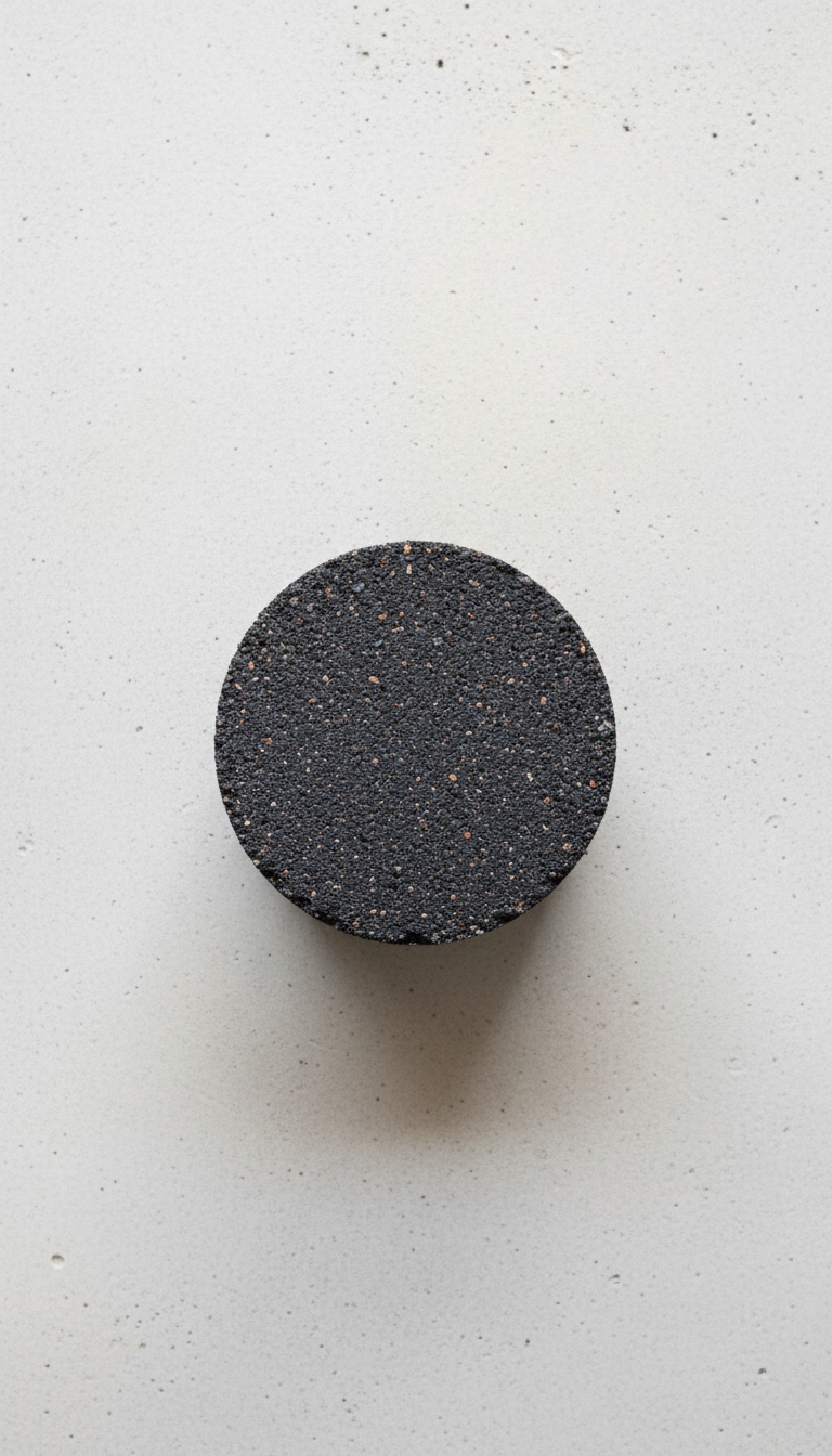 Hot-Mix Asphalt Sample On Concrete Panel